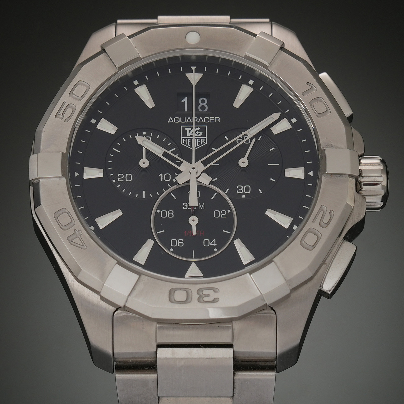 TAG HEUER(USED)태그호이어 아쿠아레이서 크로노 CAY1110